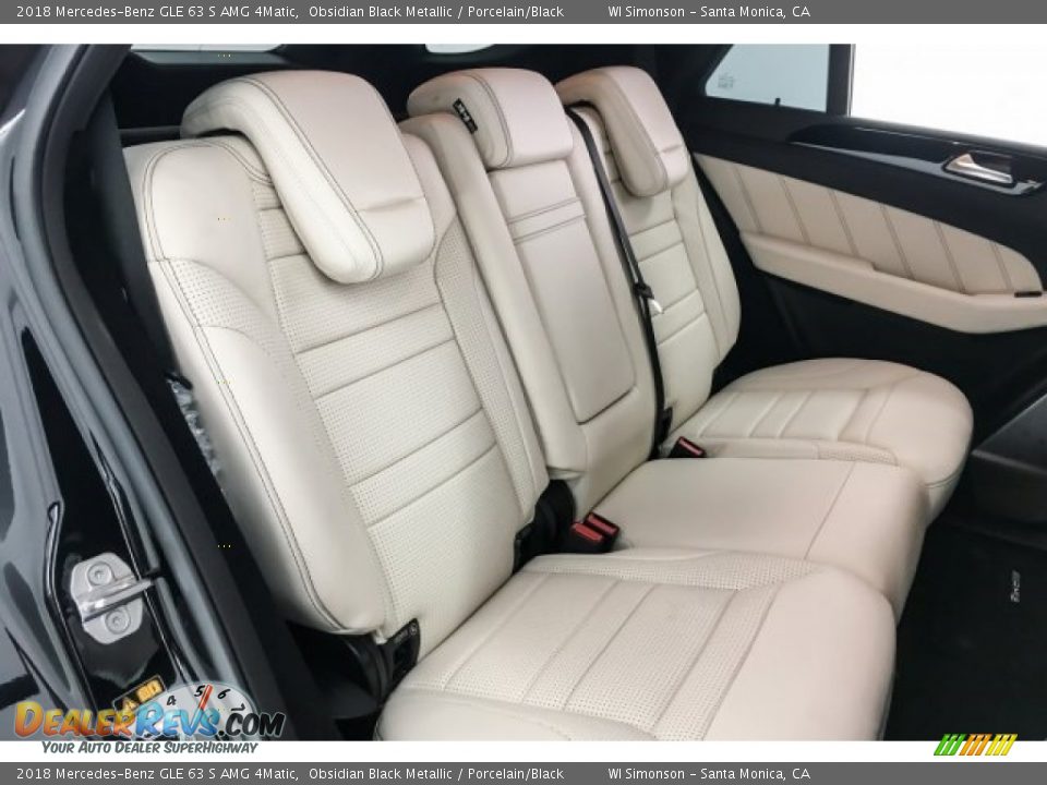 Rear Seat of 2018 Mercedes-Benz GLE 63 S AMG 4Matic Photo #14