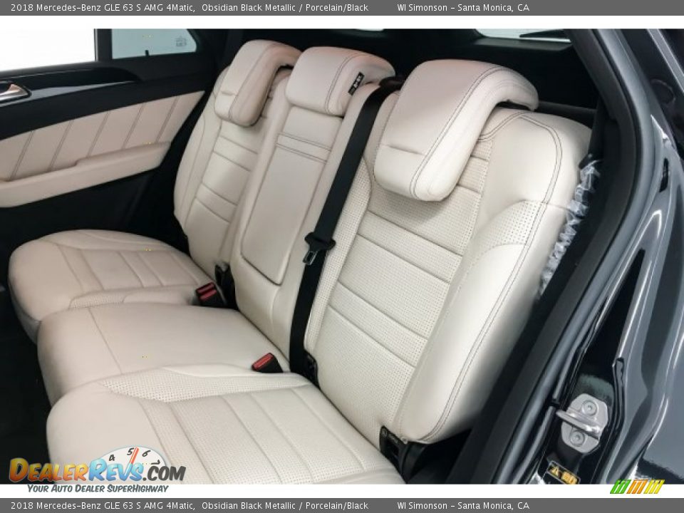 Rear Seat of 2018 Mercedes-Benz GLE 63 S AMG 4Matic Photo #16