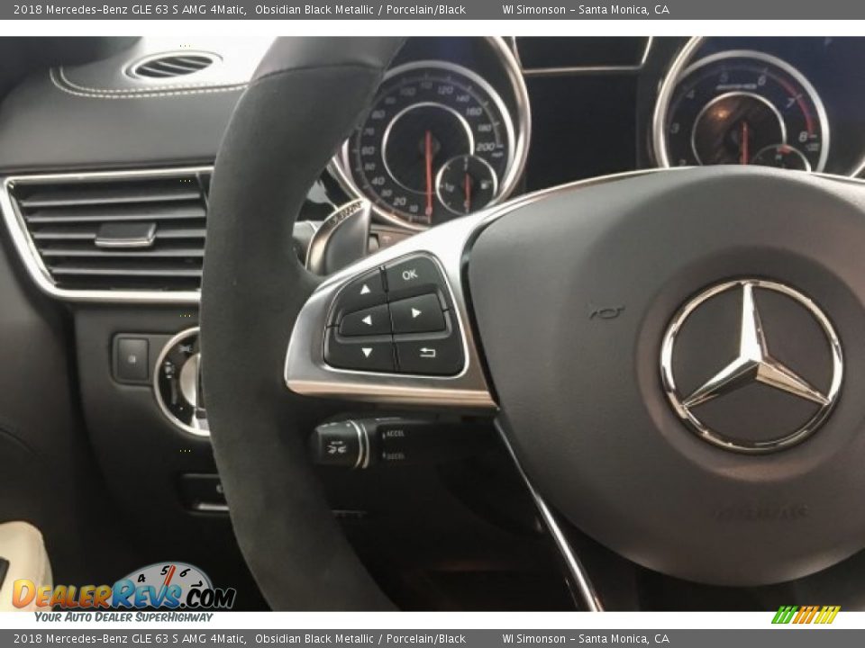 Controls of 2018 Mercedes-Benz GLE 63 S AMG 4Matic Photo #17