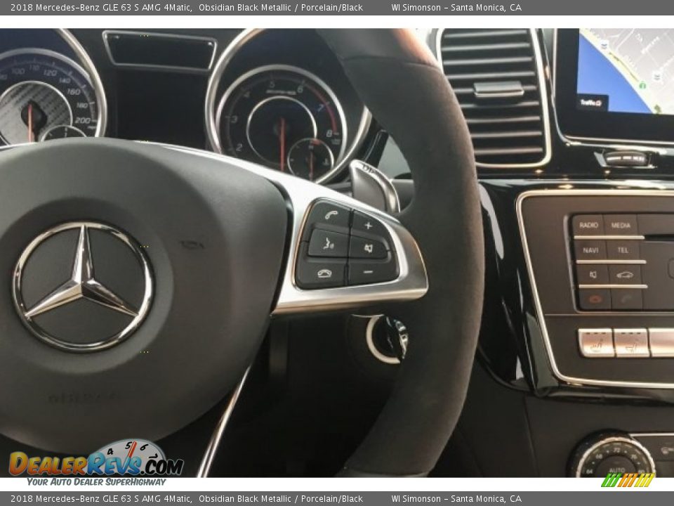 Controls of 2018 Mercedes-Benz GLE 63 S AMG 4Matic Photo #18