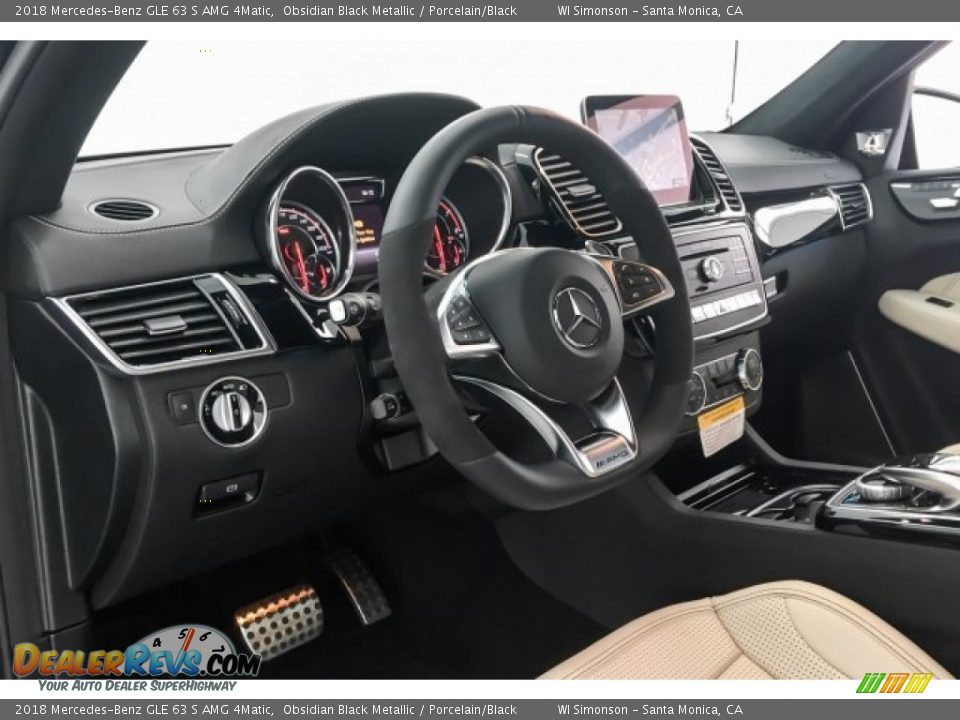 Dashboard of 2018 Mercedes-Benz GLE 63 S AMG 4Matic Photo #19