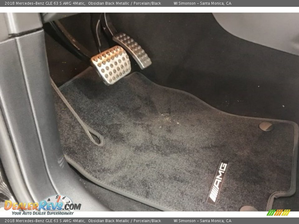 2018 Mercedes-Benz GLE 63 S AMG 4Matic Obsidian Black Metallic / Porcelain/Black Photo #21