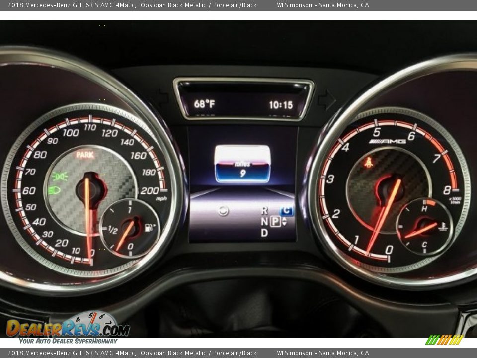 2018 Mercedes-Benz GLE 63 S AMG 4Matic Gauges Photo #34