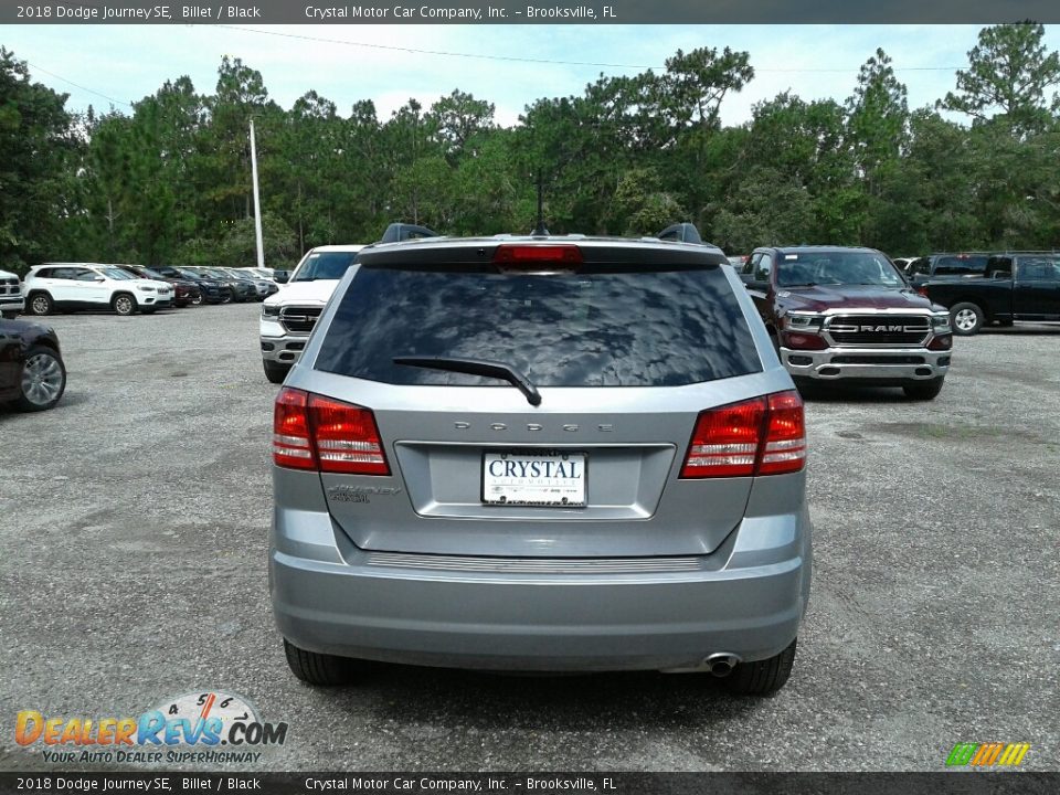 2018 Dodge Journey SE Billet / Black Photo #4