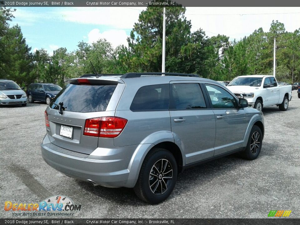 2018 Dodge Journey SE Billet / Black Photo #5