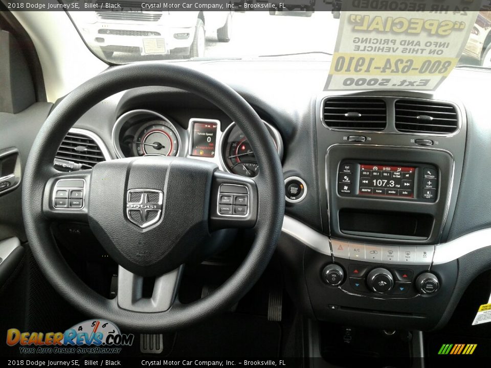 2018 Dodge Journey SE Billet / Black Photo #13
