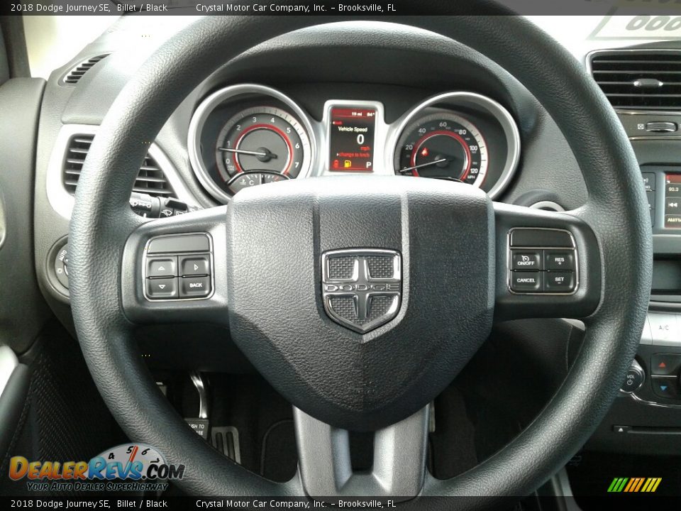 2018 Dodge Journey SE Billet / Black Photo #14