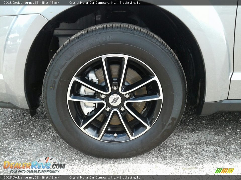 2018 Dodge Journey SE Billet / Black Photo #20