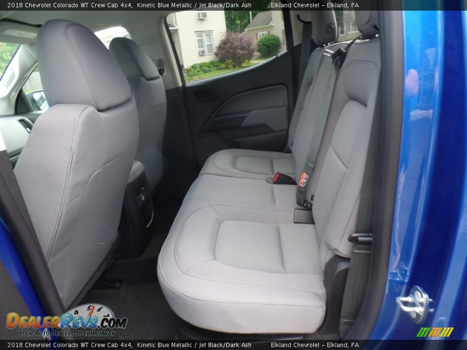 2018 Chevrolet Colorado WT Crew Cab 4x4 Kinetic Blue Metallic / Jet Black/Dark Ash Photo #33
