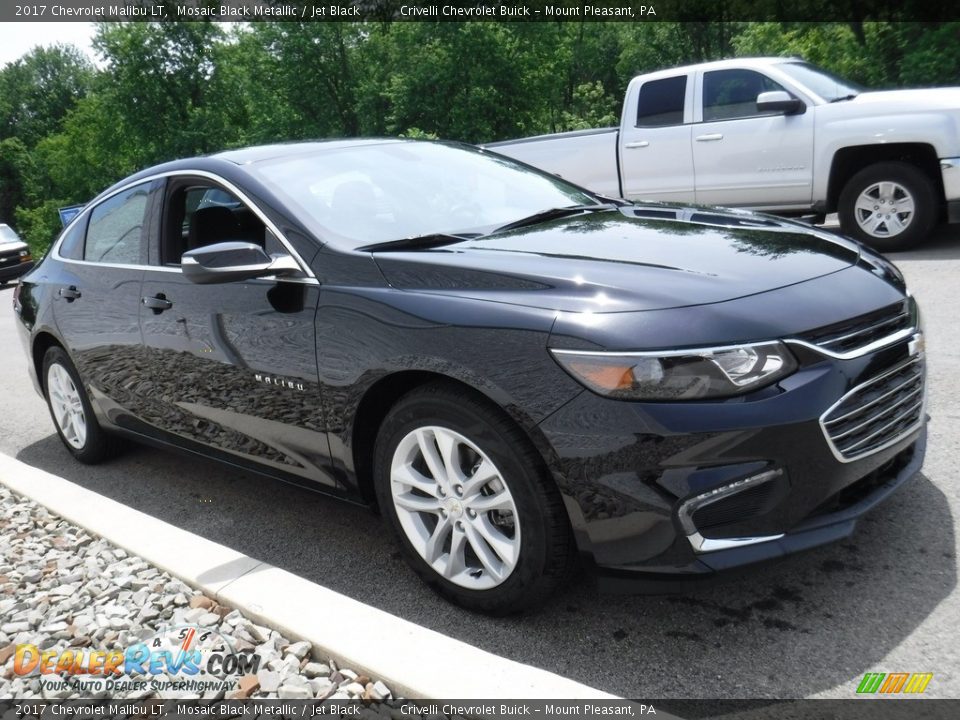 2017 Chevrolet Malibu LT Mosaic Black Metallic / Jet Black Photo #5