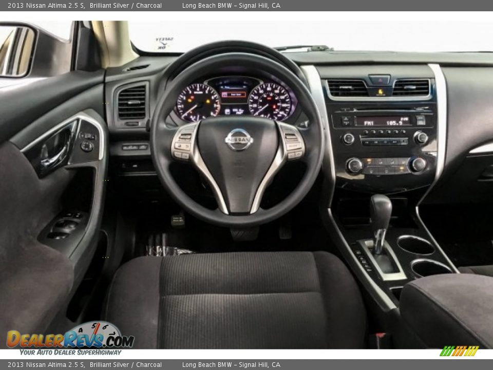 2013 Nissan Altima 2.5 S Brilliant Silver / Charcoal Photo #4