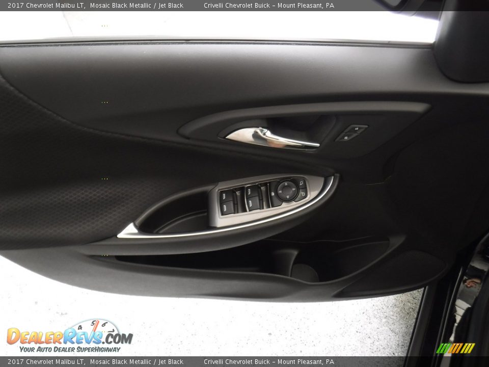 2017 Chevrolet Malibu LT Mosaic Black Metallic / Jet Black Photo #11