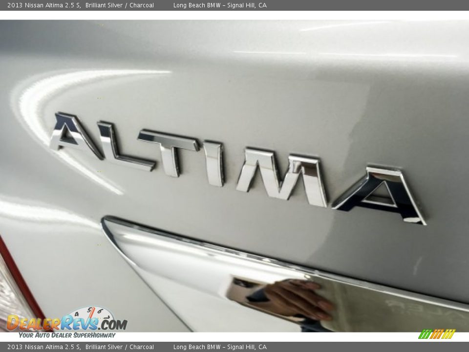 2013 Nissan Altima 2.5 S Brilliant Silver / Charcoal Photo #7