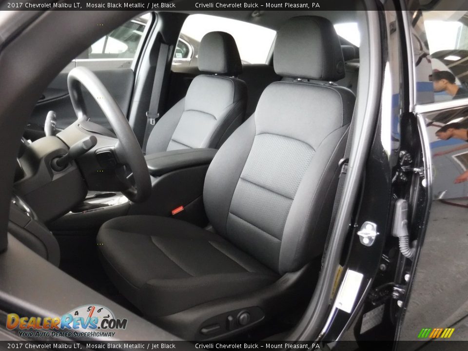 2017 Chevrolet Malibu LT Mosaic Black Metallic / Jet Black Photo #13