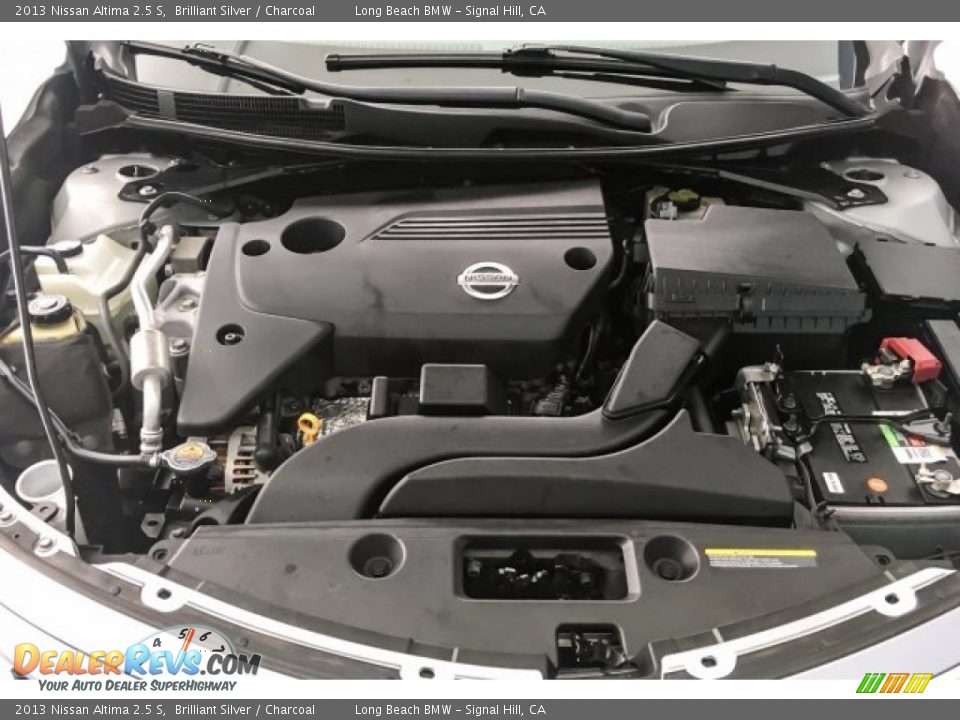2013 Nissan Altima 2.5 S Brilliant Silver / Charcoal Photo #9
