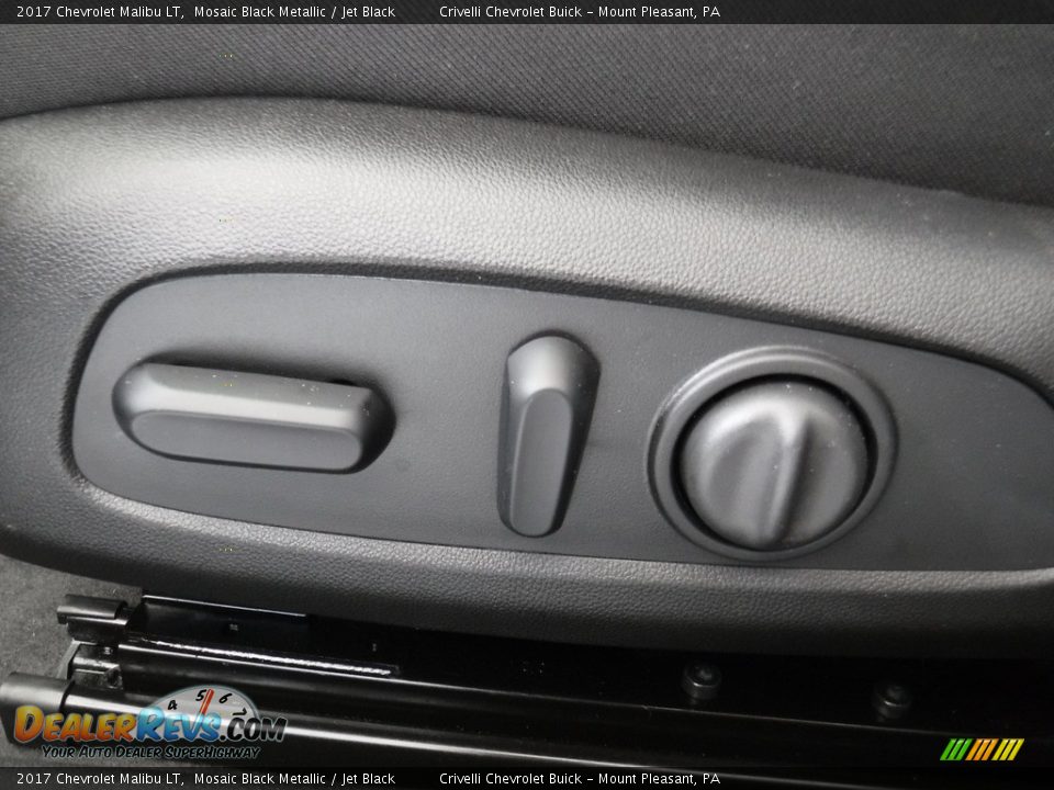 2017 Chevrolet Malibu LT Mosaic Black Metallic / Jet Black Photo #14