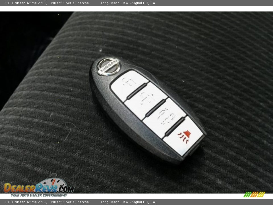 2013 Nissan Altima 2.5 S Brilliant Silver / Charcoal Photo #11