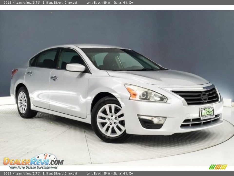 2013 Nissan Altima 2.5 S Brilliant Silver / Charcoal Photo #12
