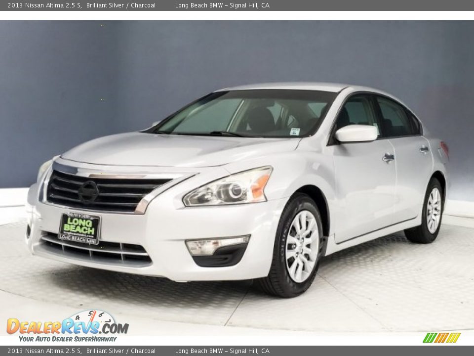 2013 Nissan Altima 2.5 S Brilliant Silver / Charcoal Photo #13