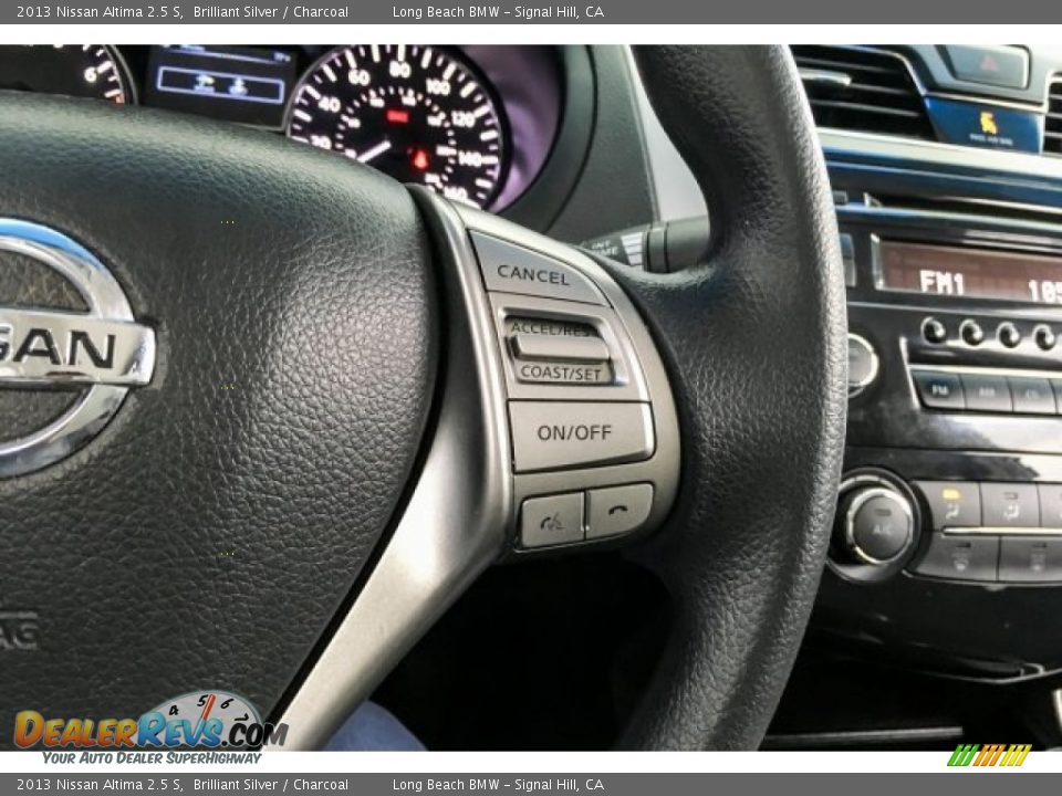 2013 Nissan Altima 2.5 S Brilliant Silver / Charcoal Photo #15