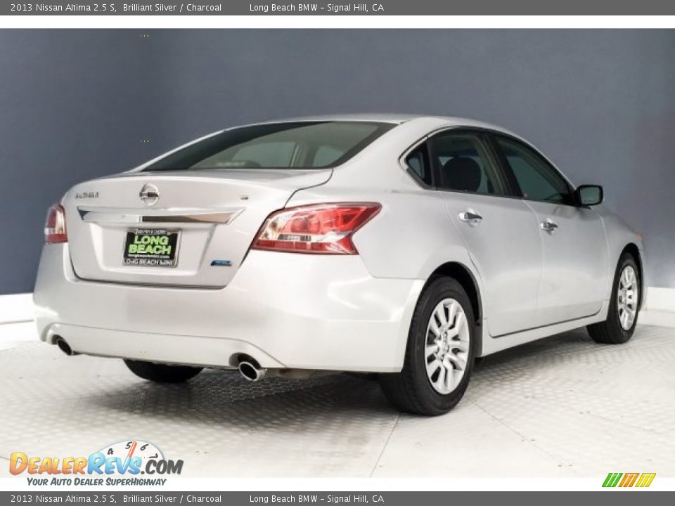 2013 Nissan Altima 2.5 S Brilliant Silver / Charcoal Photo #16