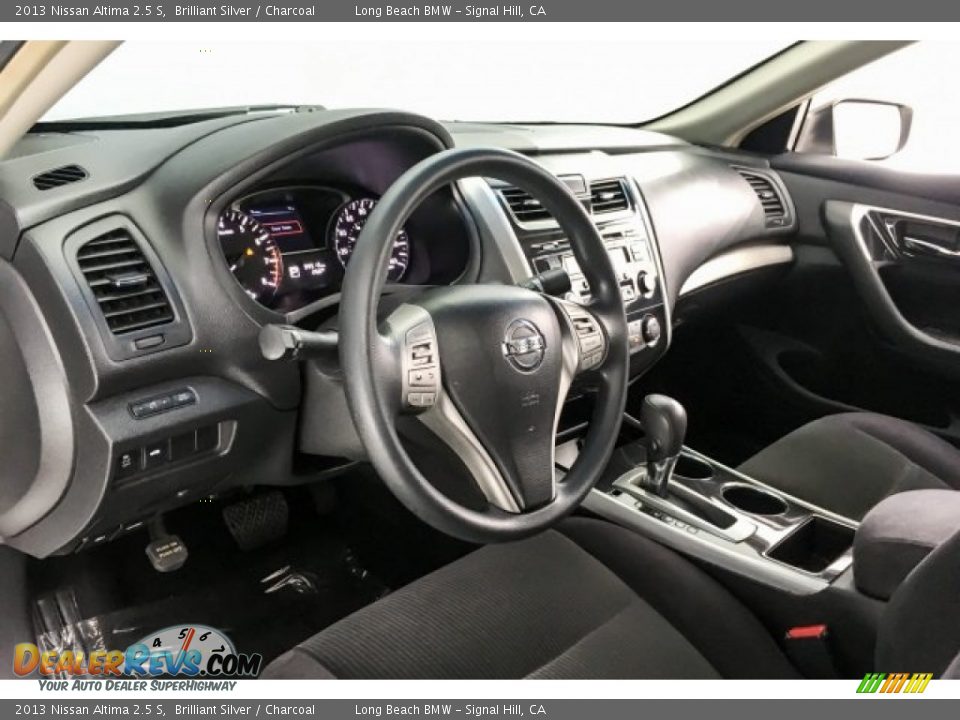 2013 Nissan Altima 2.5 S Brilliant Silver / Charcoal Photo #19