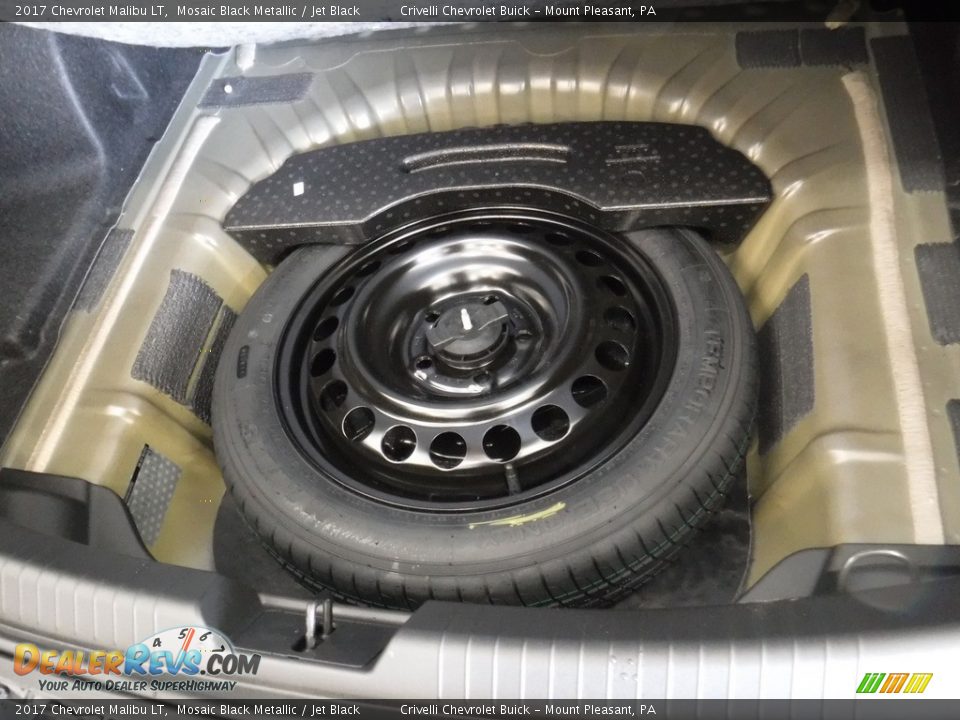 2017 Chevrolet Malibu LT Mosaic Black Metallic / Jet Black Photo #24