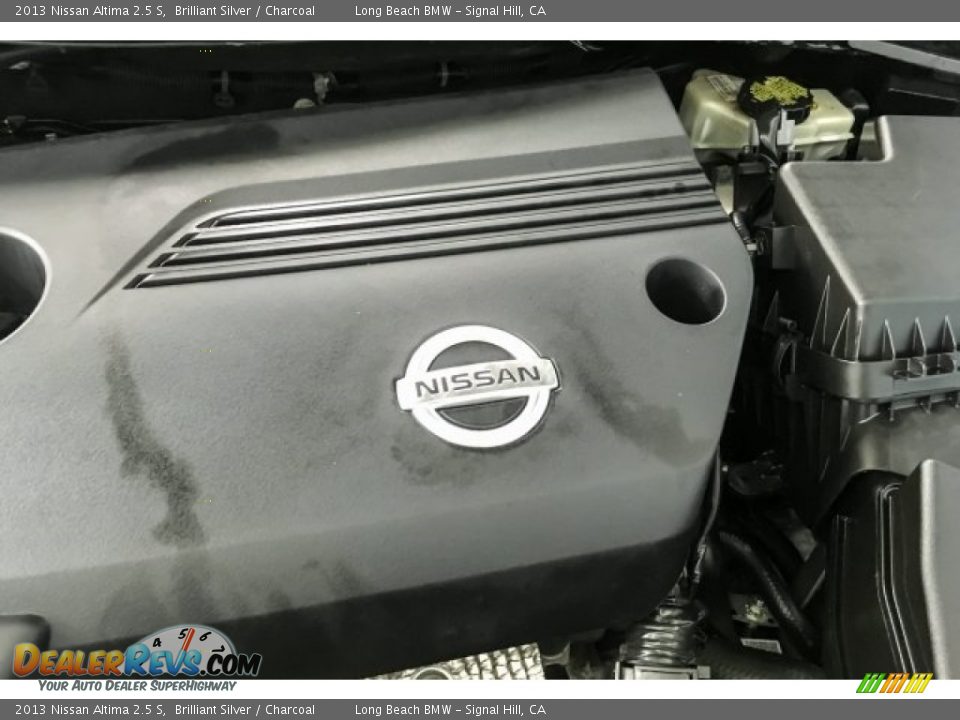 2013 Nissan Altima 2.5 S Brilliant Silver / Charcoal Photo #26