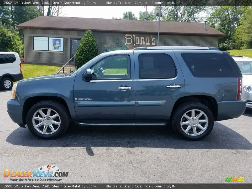 2008 GMC Yukon Denali AWD Stealth Gray Metallic / Ebony Photo #1