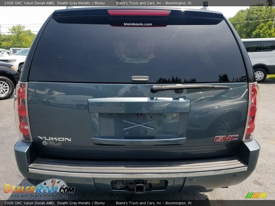 2008 GMC Yukon Denali AWD Stealth Gray Metallic / Ebony Photo #4