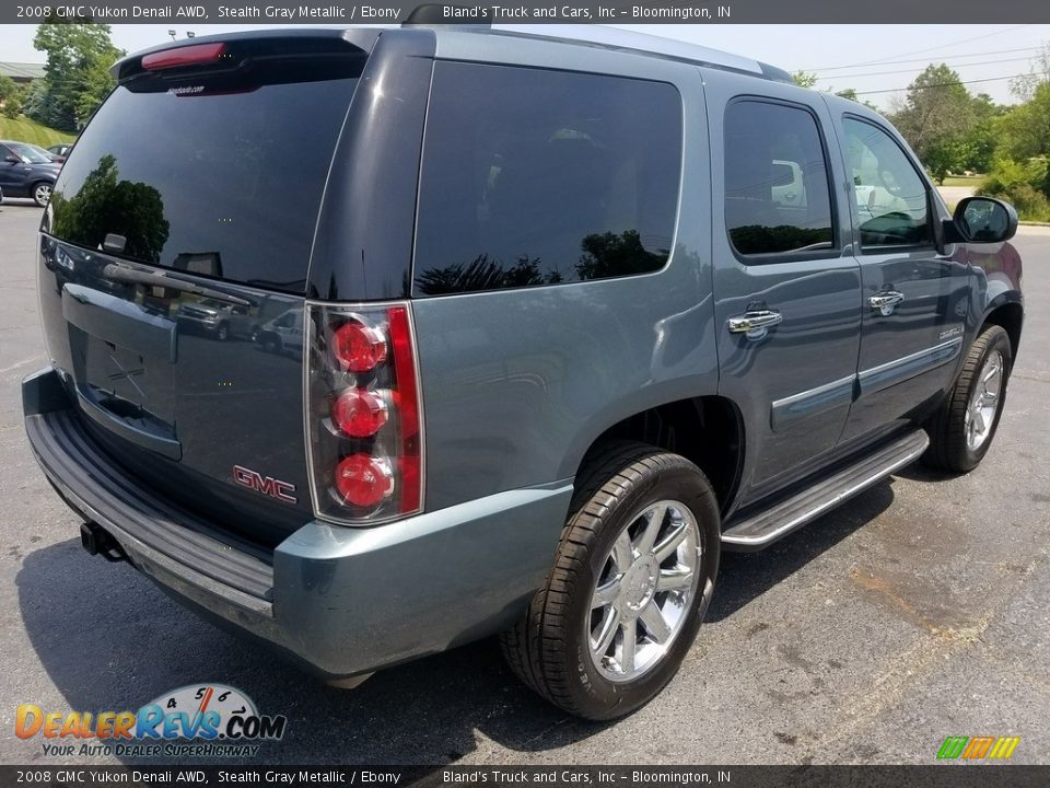 2008 GMC Yukon Denali AWD Stealth Gray Metallic / Ebony Photo #7