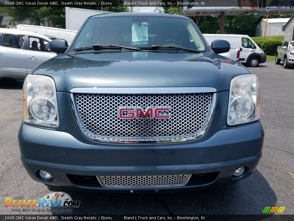 2008 GMC Yukon Denali AWD Stealth Gray Metallic / Ebony Photo #11