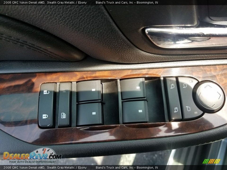 2008 GMC Yukon Denali AWD Stealth Gray Metallic / Ebony Photo #15