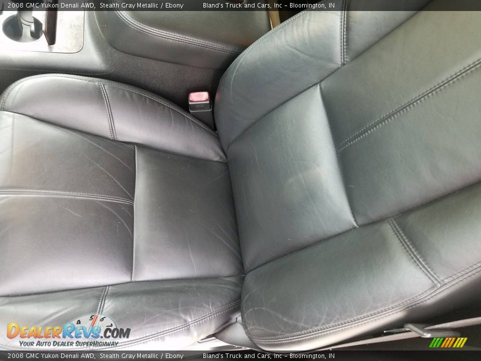 2008 GMC Yukon Denali AWD Stealth Gray Metallic / Ebony Photo #19