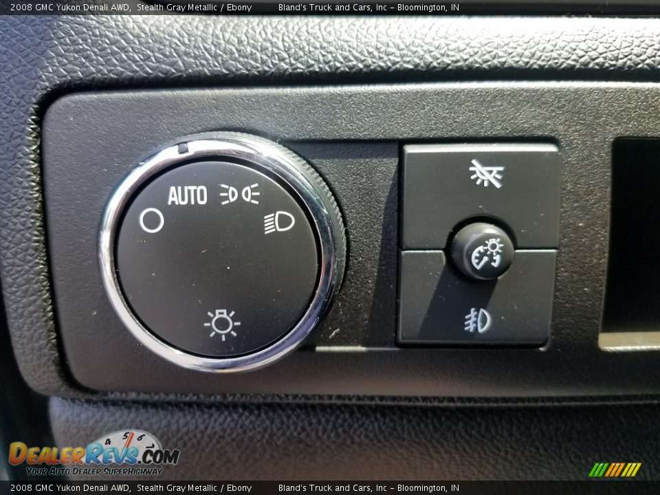 2008 GMC Yukon Denali AWD Stealth Gray Metallic / Ebony Photo #21