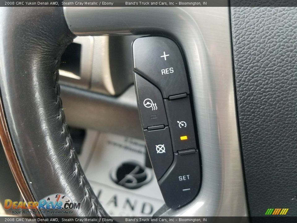 2008 GMC Yukon Denali AWD Stealth Gray Metallic / Ebony Photo #23