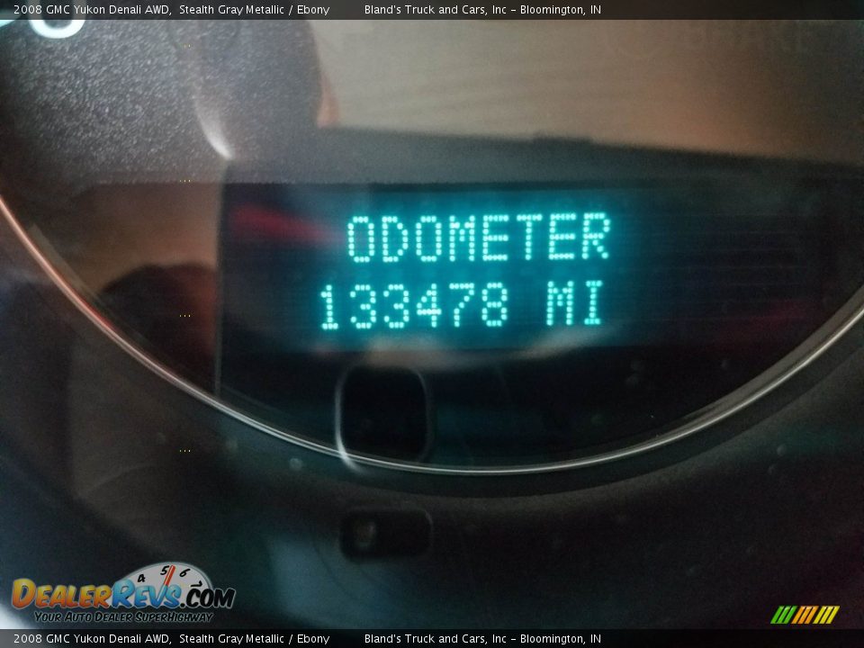 2008 GMC Yukon Denali AWD Stealth Gray Metallic / Ebony Photo #26