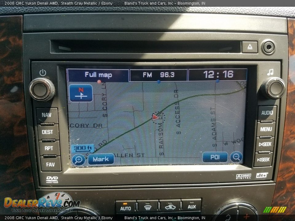 2008 GMC Yukon Denali AWD Stealth Gray Metallic / Ebony Photo #29