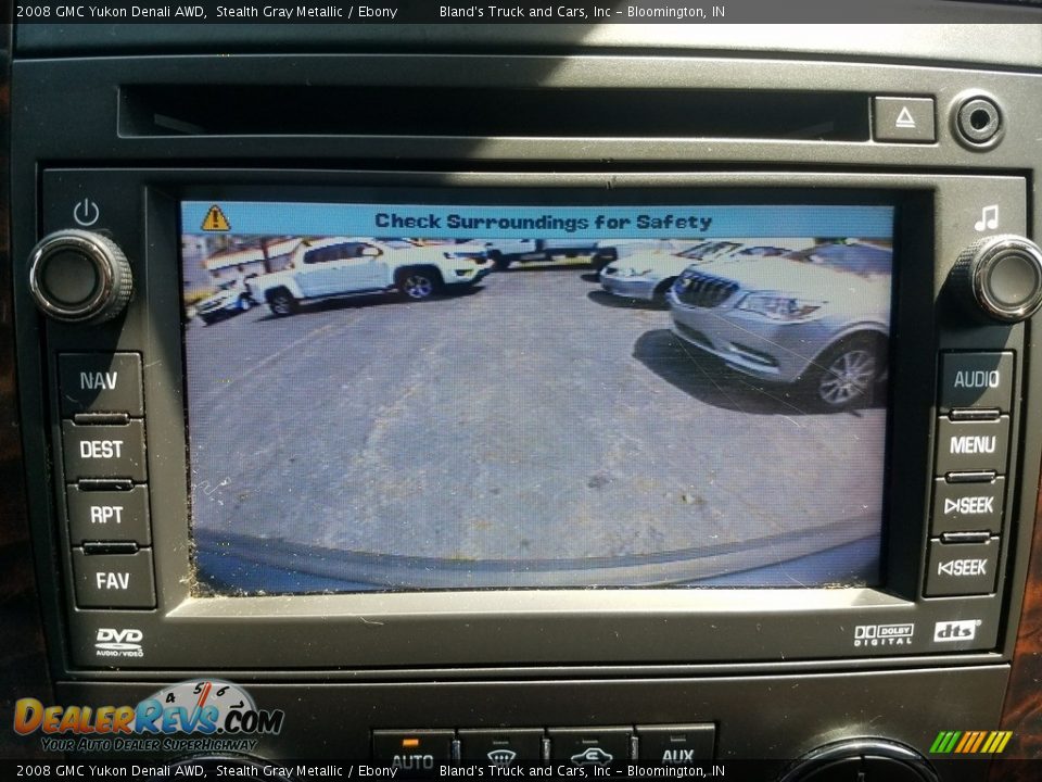 2008 GMC Yukon Denali AWD Stealth Gray Metallic / Ebony Photo #30