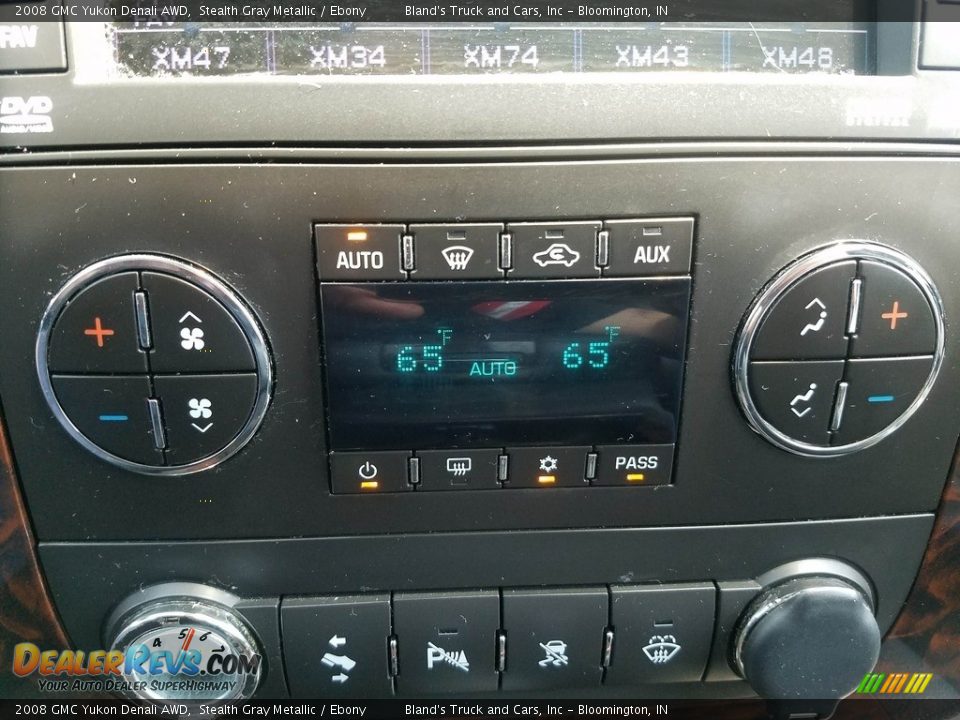 2008 GMC Yukon Denali AWD Stealth Gray Metallic / Ebony Photo #32