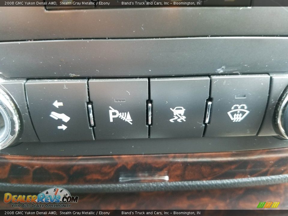 2008 GMC Yukon Denali AWD Stealth Gray Metallic / Ebony Photo #33
