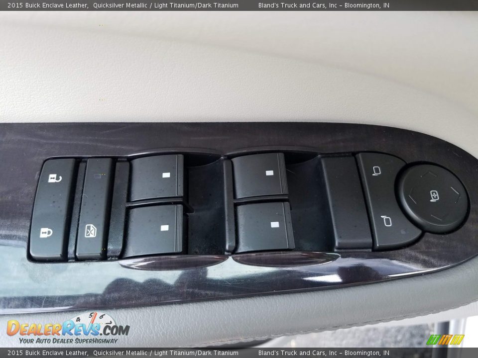 2015 Buick Enclave Leather Quicksilver Metallic / Light Titanium/Dark Titanium Photo #13