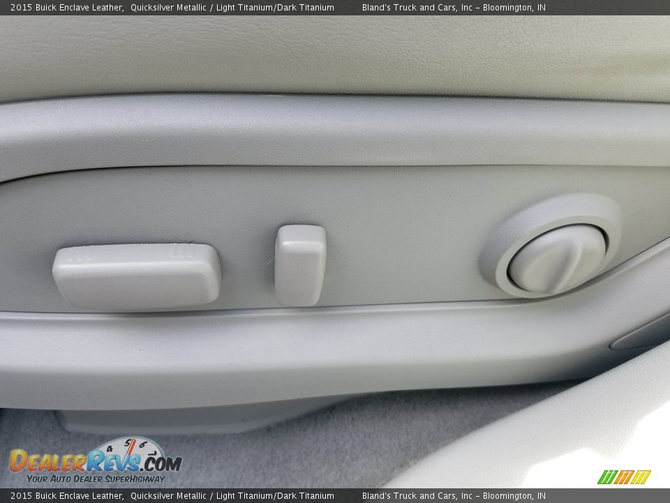 2015 Buick Enclave Leather Quicksilver Metallic / Light Titanium/Dark Titanium Photo #15