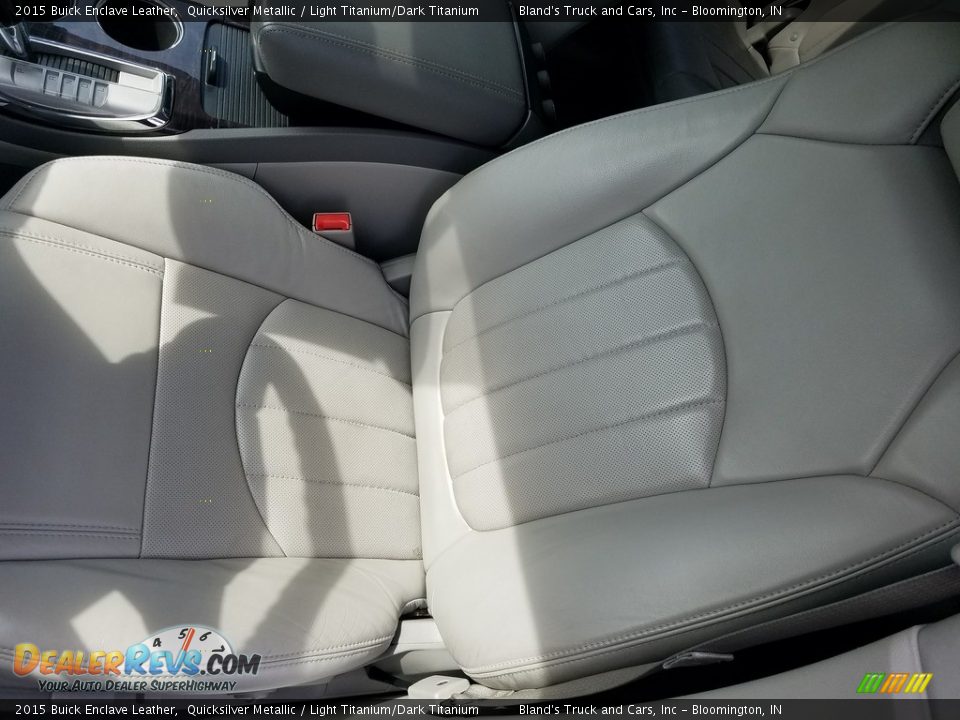 2015 Buick Enclave Leather Quicksilver Metallic / Light Titanium/Dark Titanium Photo #17
