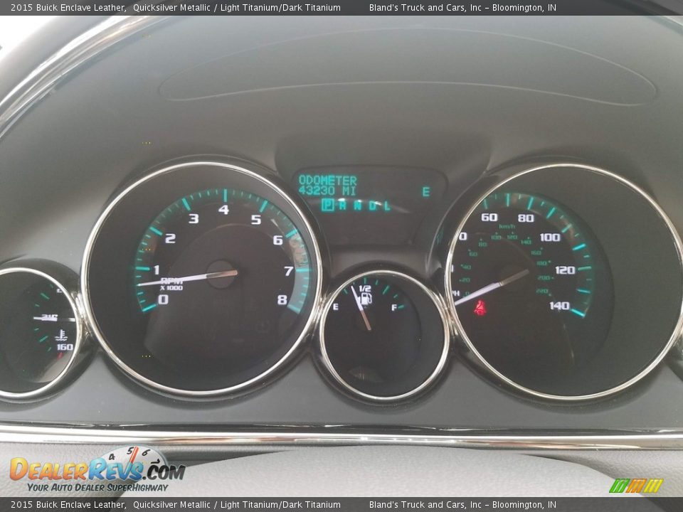 2015 Buick Enclave Leather Quicksilver Metallic / Light Titanium/Dark Titanium Photo #23