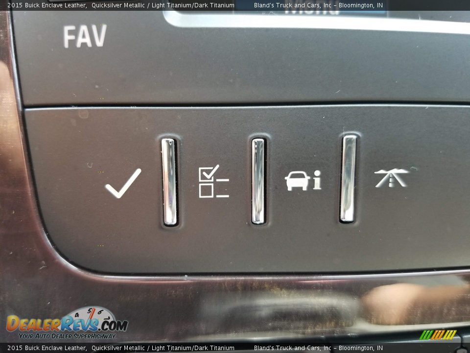 2015 Buick Enclave Leather Quicksilver Metallic / Light Titanium/Dark Titanium Photo #29