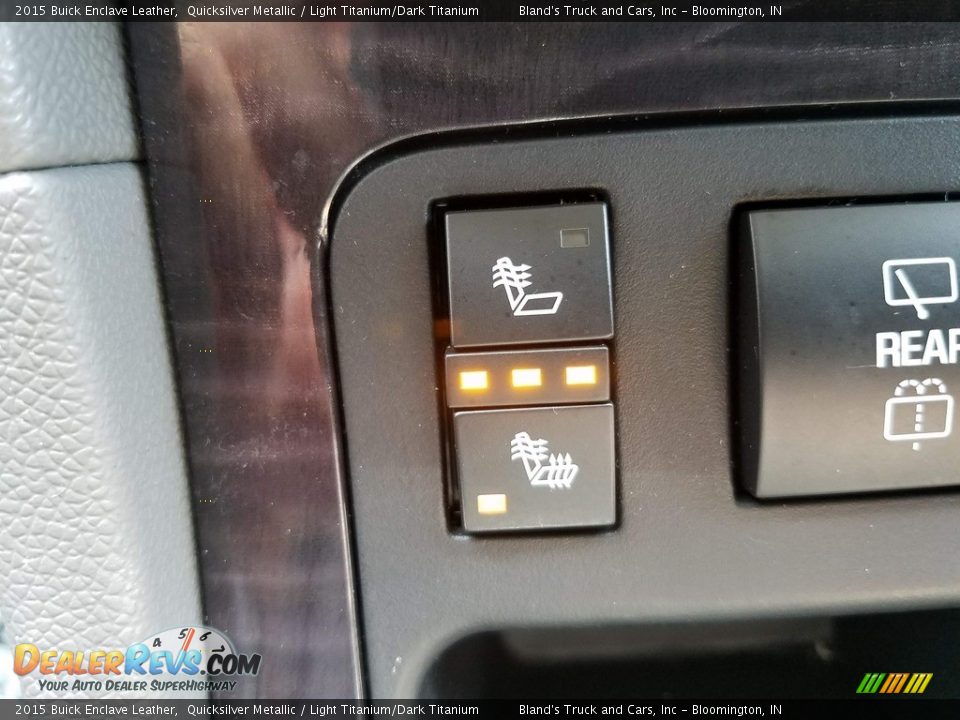 2015 Buick Enclave Leather Quicksilver Metallic / Light Titanium/Dark Titanium Photo #34