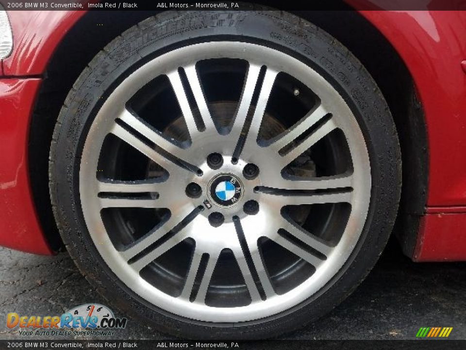 2006 BMW M3 Convertible Imola Red / Black Photo #6