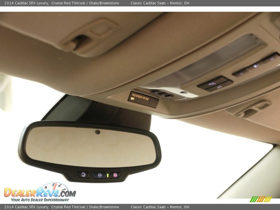 2014 Cadillac SRX Luxury Crystal Red Tintcoat / Shale/Brownstone Photo #11