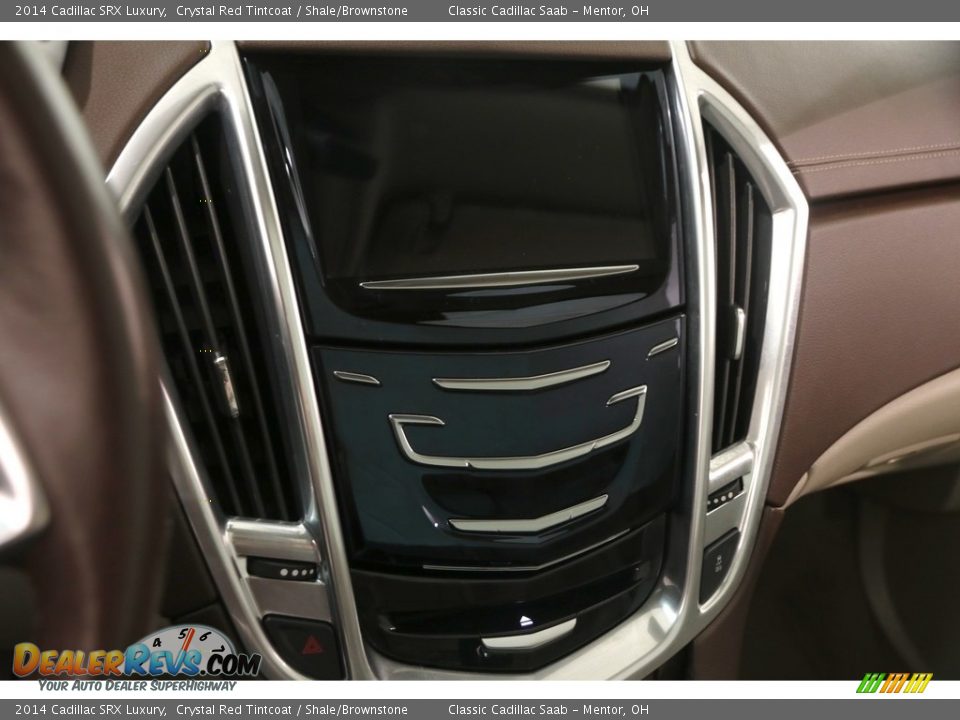 2014 Cadillac SRX Luxury Crystal Red Tintcoat / Shale/Brownstone Photo #13